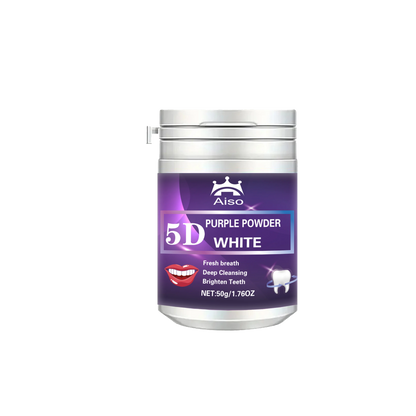 1PCS Pearl Whitening Tooth Powder, Teeth Whitening Agent, Makes Oral Care Fresher, Business Trip, Travel Essential 1.76OZ